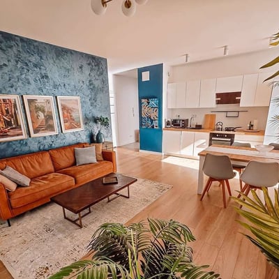 Rental of a modern 3-room apartment with a terrace, 62 m², Bemowo district, Warsaw, Poland
